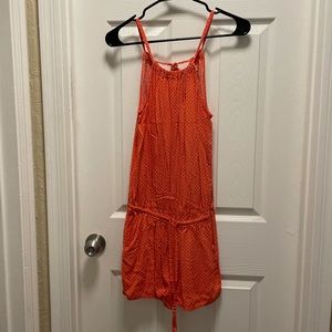 Orange OLD NAVY romper. Size XS.